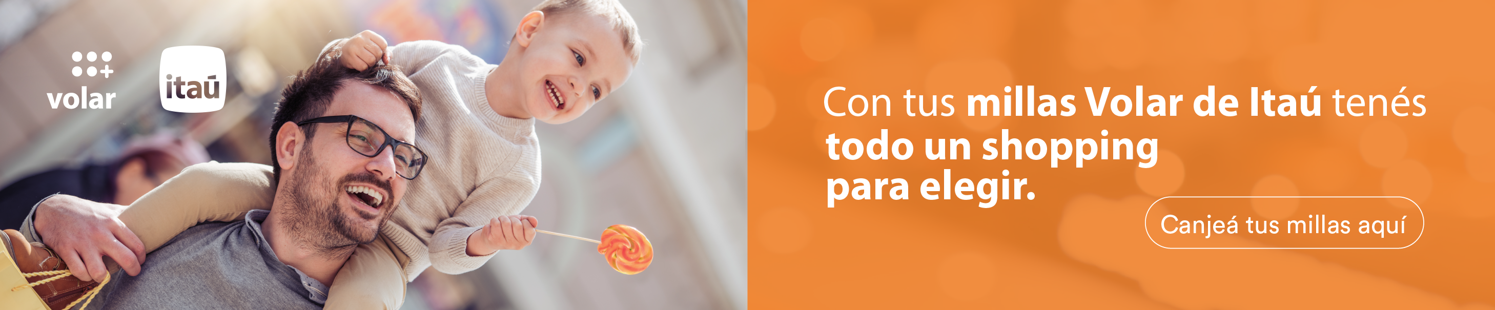 Banner de Millas Itau